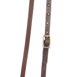 Muserolle pour bridon one-ear Pool’s avec boucles laiton Muserolle pour bridon one-ear Pool’s avec boucles laiton