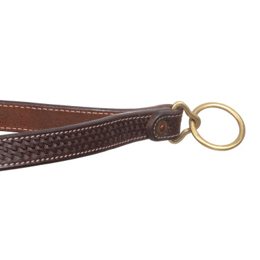 Muserolle pour bridon one-ear Pool’s avec boucles laiton Muserolle pour bridon one-ear Pool’s avec boucles laiton