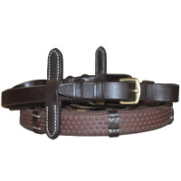 Teugels Eventer met stoppers 16 mm Chetak Bruin Teugels Eventer met stoppers 16 mm Chetak Bruin