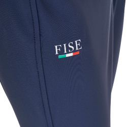 Pantalon d’équitation enfant unisexe Equestro x FISE grip genoux Marine blazer Bleu marine Pantalon d’équitation enfant unisexe Equestro x FISE grip genoux Marine blazer Bleu marine