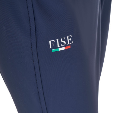 Pantalon d’équitation enfant unisexe Equestro x FISE grip genoux Marine blazer Bleu marine Pantalon d’équitation enfant unisexe Equestro x FISE grip genoux Marine blazer Bleu marine