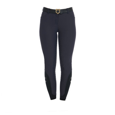 Pantalon d’équitation femme Equestro full grip taille haute doublé polaire Marine blazer Bleu marine Pantalon d’équitation femme Equestro full grip taille haute doublé polaire Marine blazer Bleu marine