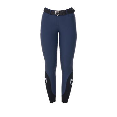 Pantalon d’équitation femme Equestro x FISE full grip Marine blazer Bleu marine Pantalon d’équitation femme Equestro x FISE full grip Marine blazer Bleu marine