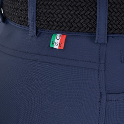 Pantalon d’équitation femme Equestro x FISE grip genoux Marine blazer Bleu marine Pantalon d’équitation femme Equestro x FISE grip genoux Marine blazer Bleu marine