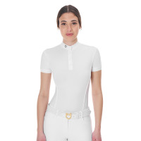 Polo body de concours Equestro femme manches courtes Ballerine Rose Polo body de concours Equestro femme manches courtes Ballerine Rose