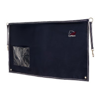 Porte de box Supreme avec logo 110×60 Marine Bleu marine