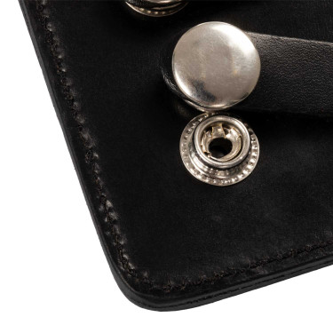 Wedstrijdbordje Equestro 3 cijfers 9×8 cm Zwart