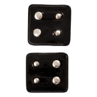 Porte-numéro de concours Equestro avec cristaux Noir