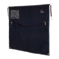 Tenture de box Supreme avec logo 130×120 Marine Bleu marine