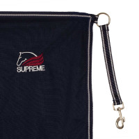 Tenture de box Supreme avec logo 130×120 Marine Bleu marine