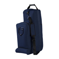 Equestro laarzen- en helmtas van Cordura Marine Marineblauw