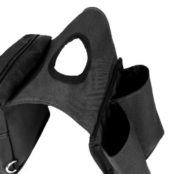 Sac de selle western Lakota pour pommeau Noir Sac de selle western Lakota pour pommeau Noir