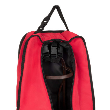 Lakota western tas voor hoofdstel + halster Rood