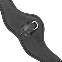 Sangle anatomique Equestro en cuir Noir