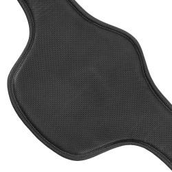 Sangle bavette Equestro en cuir Noir