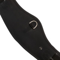 Sangle de dressage anatomique Equestro avec badge logo Noir Sangle de dressage anatomique Equestro avec badge logo Noir