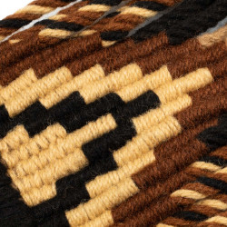 Sangle mohair Pool’s avec renfort cuir central