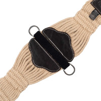 Sangle roper mohair Pool’s Naturel Marron