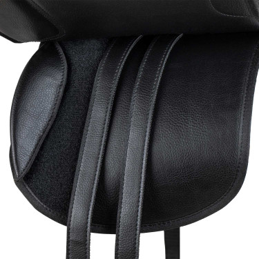Selle complète Shetland avec poignée Supreme Noir Selle complète Shetland avec poignée Supreme Noir