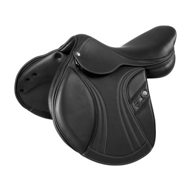 Selle d'obstacle Acavallo Comfort Sublime KC Race 2.4 Noir