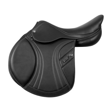 Selle d'obstacle Acavallo Comfort Sublime KC Race 2.4 Noir