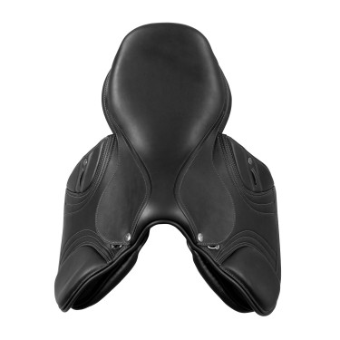 Selle d'obstacle Acavallo Comfort Sublime KC Race 2.4 Noir