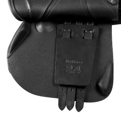 Selle d'obstacle Acavallo Comfort Sublime KC Race 2.4 Noir