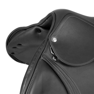 Selle d'obstacle Acavallo Comfort Sublime KC Race 2.4 Noir