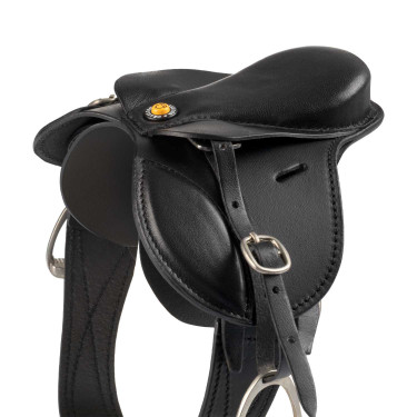 Selle d'obstacle Equestro pour cheval jouet Noir Selle d'obstacle Equestro pour cheval jouet Noir