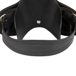 Selle d'obstacle Equestro pour cheval jouet Noir Selle d'obstacle Equestro pour cheval jouet Noir