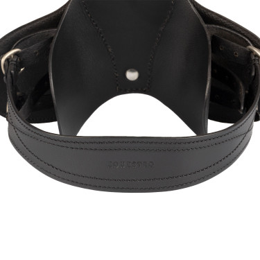 Selle d'obstacle Equestro pour cheval jouet Noir Selle d'obstacle Equestro pour cheval jouet Noir