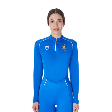 Damesbasislaag voor training Equestro x FISE Blauw van Savoye