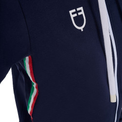 Sweat à capuche femme Equestro x FISE Marine blazer Bleu marine Sweat à capuche femme Equestro x FISE Marine blazer Bleu marine