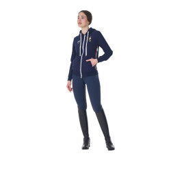 Sweat à capuche femme Equestro x FISE Marine blazer Bleu marine Sweat à capuche femme Equestro x FISE Marine blazer Bleu marine