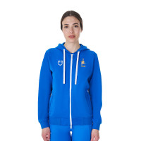 Dameshoodie Equestro x FISE Blauw van Savoye