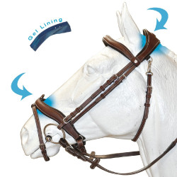 Bridon Flags & Cup Comfort combiné Marron Bridon Flags & Cup Comfort combiné Marron