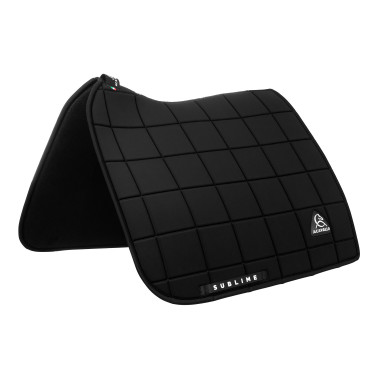Tapis de dressage Acavallo Sublime en tissu technique à carreaux Noir