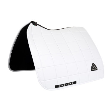Acavallo Sublime dressuurdekje van technische ruitjesstof Wit