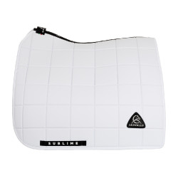 Acavallo Sublime dressuurdekje van technische ruitjesstof Wit