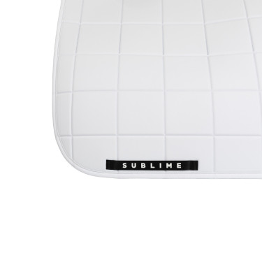 Tapis de dressage Acavallo Sublime en tissu technique à carreaux Blanc Tapis de dressage Acavallo Sublime en tissu technique à carreaux Blanc