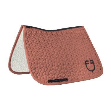 Equestro dressuurdekje met kubus-quilting Redwood Rood Equestro dressuurdekje met kubus-quilting Redwood Rood