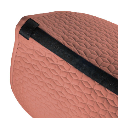 Tapis de dressage Equestro matelassé cube Redwood Rouge