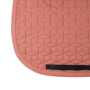 Tapis de dressage Equestro matelassé cube Redwood Rouge