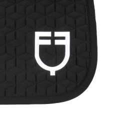 Equestro dressuurdekje met kubus-quilting Zwart