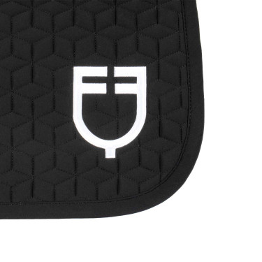 Tapis de dressage Equestro matelassé cube Noir Tapis de dressage Equestro matelassé cube Noir