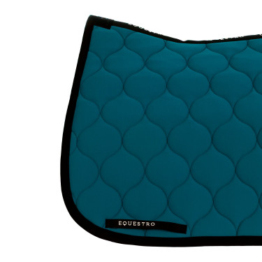 Tapis de dressage Equestro matelassé oignon Pétrole Bleu Tapis de dressage Equestro matelassé oignon Pétrole Bleu