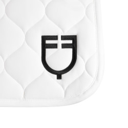 Tapis de dressage Equestro matelassé oignon Blanc