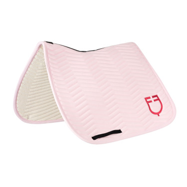 Tapis de dressage Equestro matelassé Wave en tissu technique