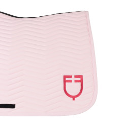 Tapis de dressage Equestro matelassé Wave en tissu technique