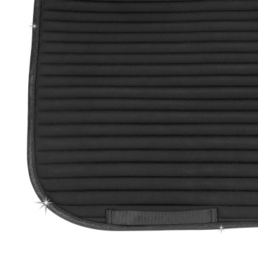 Tapis de dressage Equestro Universe Stripe Noir Tapis de dressage Equestro Universe Stripe Noir